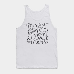 Ribbons (white) Tank Top